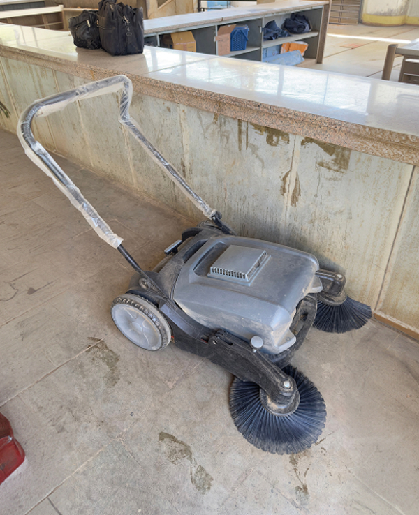 Systematic gobbar collection and waste removal